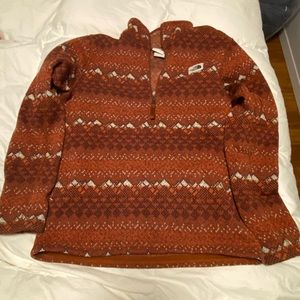 The North Face half zip fleece